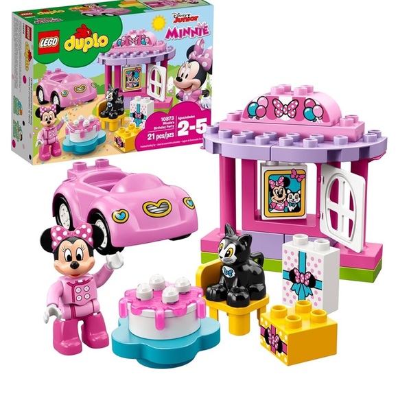 LEGO DUPLO Minnie's Birthday Party 10873 Building Blocks (21 Pieces) Disney Jr. - Picture 1 of 4